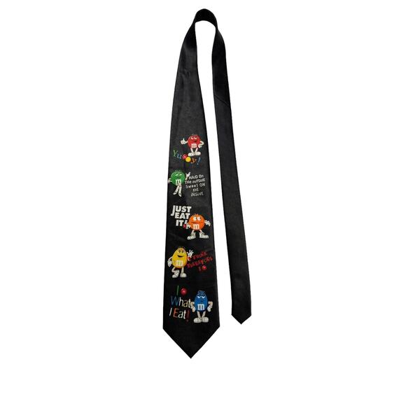 Ralph Marlin M&ms Candy Characters Vintage Novelty Necktie Polyester - Picture 2 of 7
